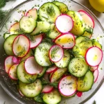 10-Minute Cucumber Radish Salad - Easy