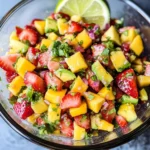 Avocado Strawberry Mango Salsa