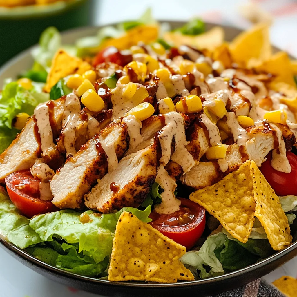 BBQ Chicken Salad