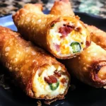 Bacon Jalapeño Popper Eggrolls Recipe