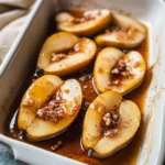 Baked Pears with Cinnamon Honey