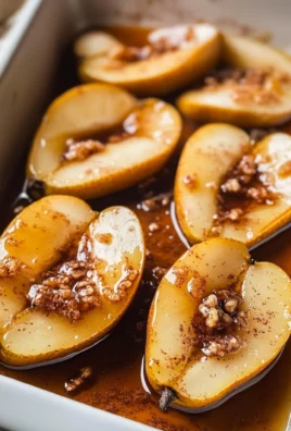 Baked Pears with Cinnamon Honey