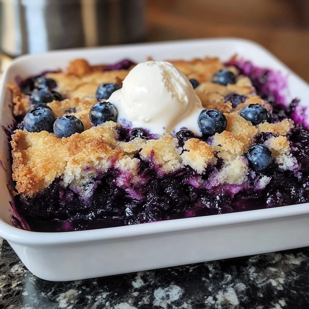 Blueberry Dump Cake