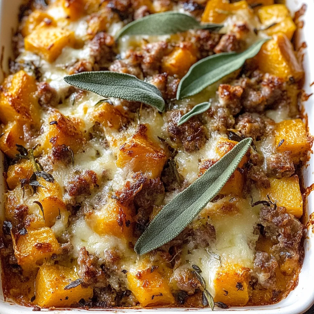 Butternut Squash Casserole