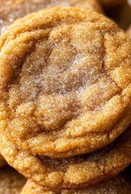 Chewy Pumpkin Snickerdoodle Cookies