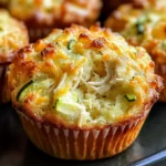 Chicken, Cheese, and Zucchini Muffins | Easy Savory Snack
