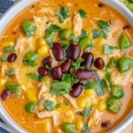 Creamy Chicken Enchilada Soup