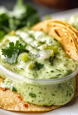 Creamy Garlic Lime Cilantro Sauce