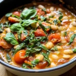 Creamy Tomato White Bean Stew