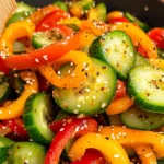 Cucumber and Sweet Pepper Salad