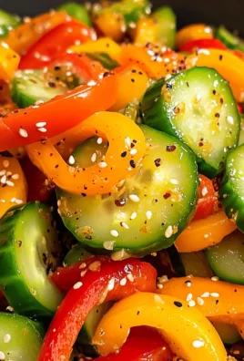 Cucumber and Sweet Pepper Salad