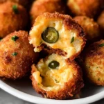 Deep Fried Jalapeno Cheese Balls
