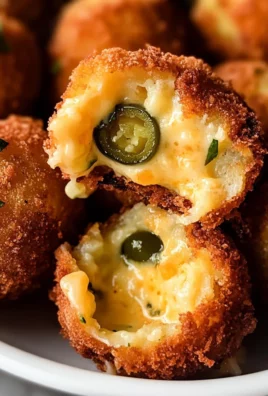 Deep Fried Jalapeno Cheese Balls
