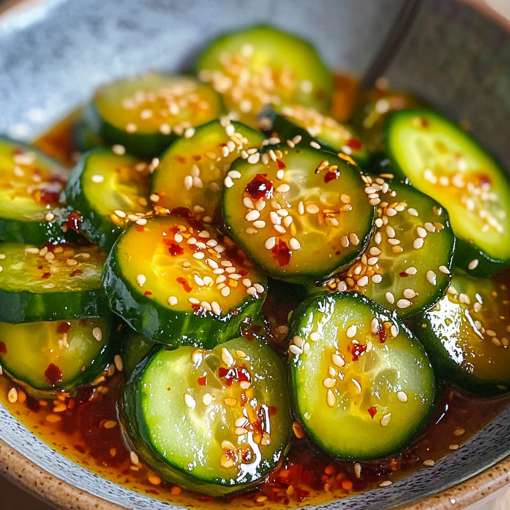 Easy Asian Cucumber Salad