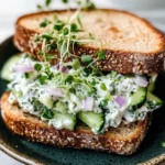 Easy Cucumber Salad Sandwiches