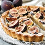 Fig Tart with Almond Cream