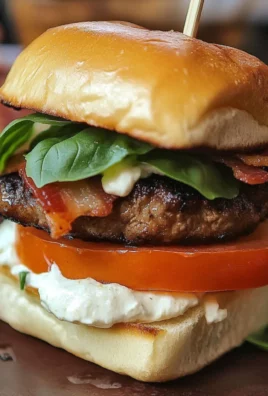 Filet Mignon Caprese Sliders