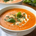 Fresh Tomato Soup with Roma Tomatoes