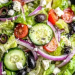 Greek Salad Recipe (with Homemade Dressing)