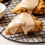 Homemade Chai Scones with Maple Chai Glaze