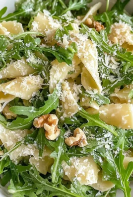 Lemon Arugula Pasta Salad