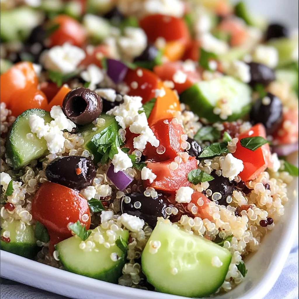 Mediterranean Quinoa Salad