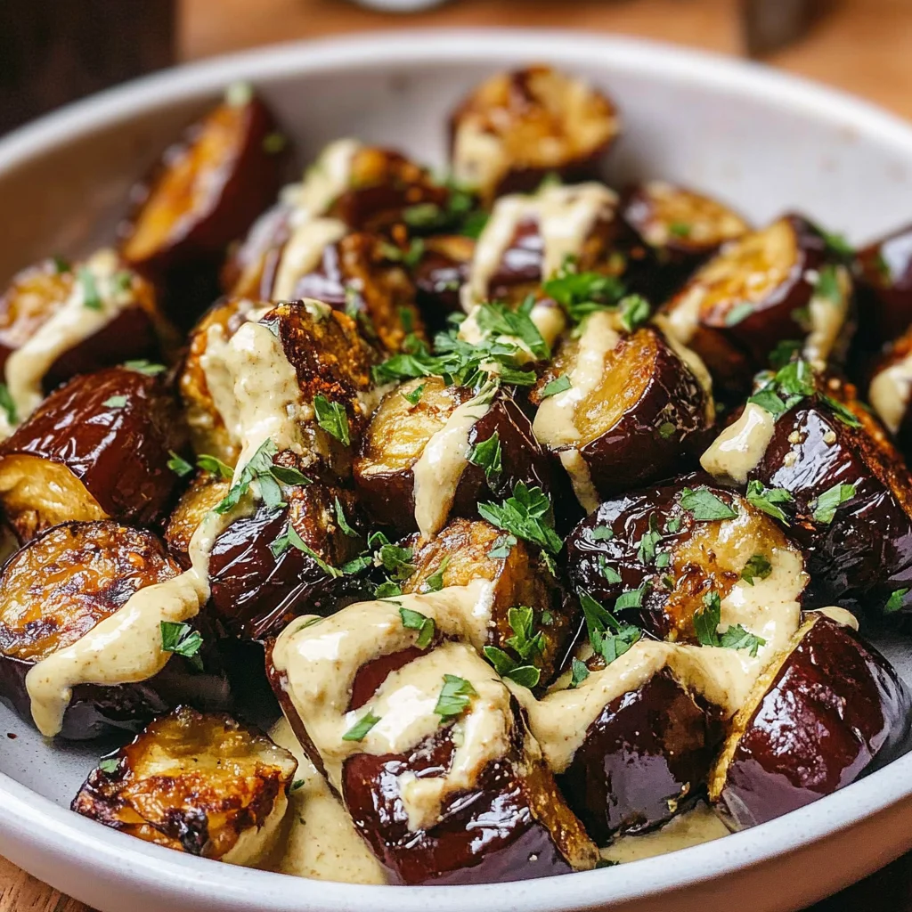 Mediterranean Roasted Eggplant Recipe (Low-Carb, Gluten-Free)