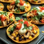 Mexican Rotisserie Chicken Tostadas