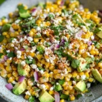 Mexican Street Corn Salad with Avocado