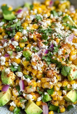 Mexican Street Corn Salad with Avocado