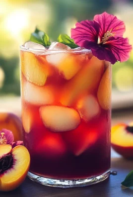 Peach Hibiscus Sunset Tea