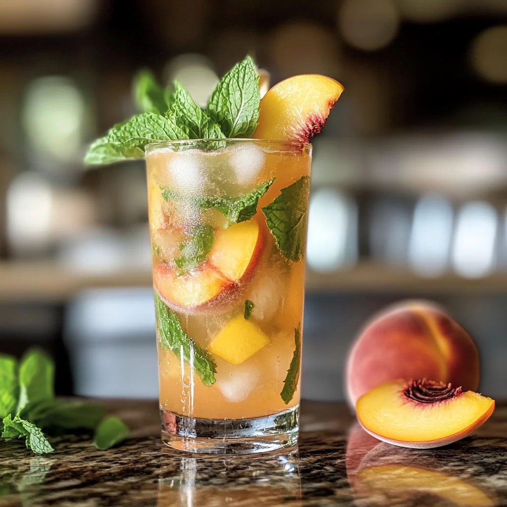 Peach Mojito