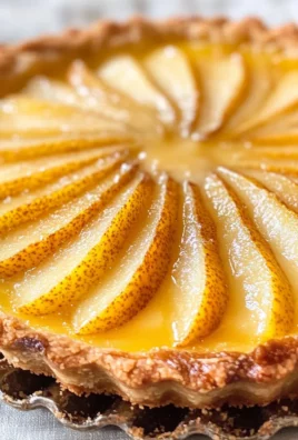 Pear Custard Tart: Tart, Sweet & Simply Elegant