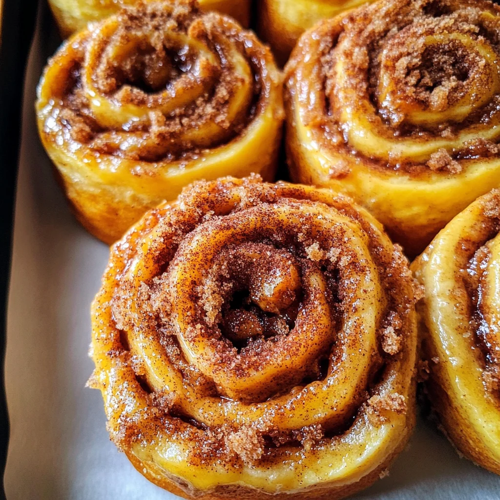 Pumpkin Cinnamon Rolls