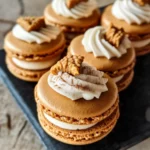 Pumpkin Pie Macarons