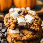 Pumpkin S'mores Cookies