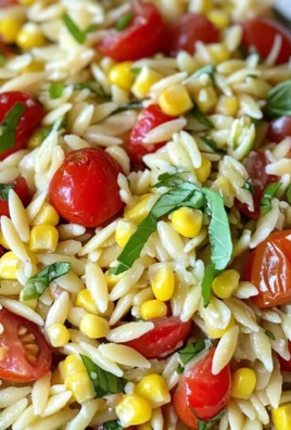 Roasted Corn Orzo Pasta Salad