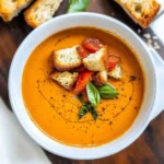 Roasted Tomato Basil Soup