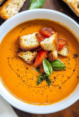 Roasted Tomato Basil Soup