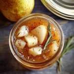 Rosemary and Pear Jam Recipe