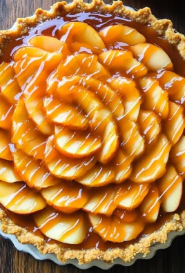 Salted Caramel Apple Tart