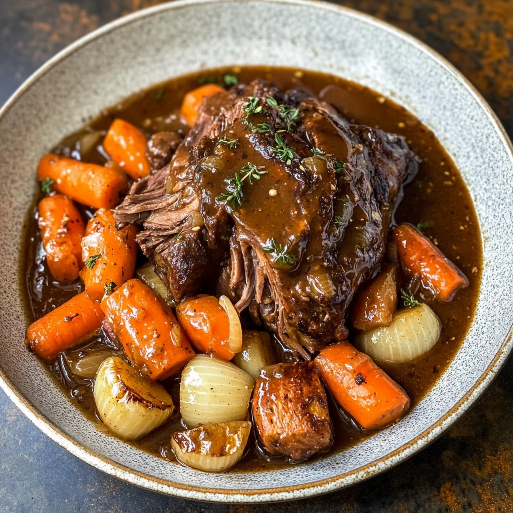 Slow Cooker Classic Pot Roast
