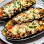 Spanish Stuffed Eggplant (Berenjenas Rellenas)
