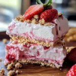 Strawberry Shortcake Ice Cream Bars