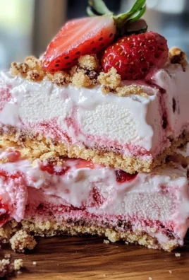 Strawberry Shortcake Ice Cream Bars