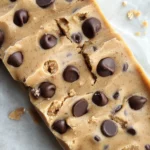 Three Ingredient Peanut Butter Cookie Dough Break-Apart Fudge