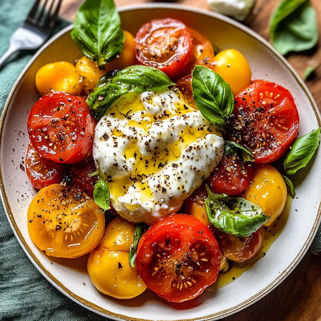 Tomato Burrata Salad