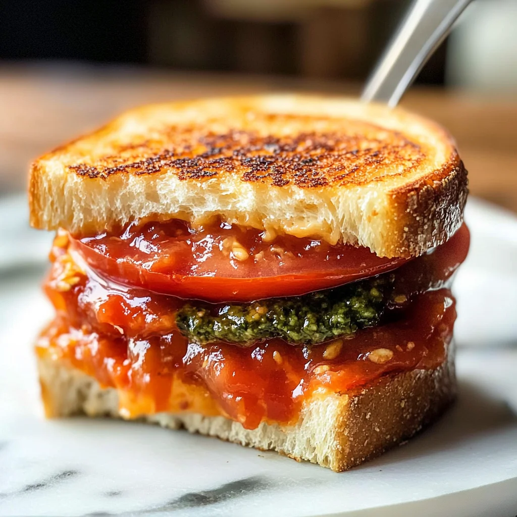 Tomato Grilled Cheese Sandwich