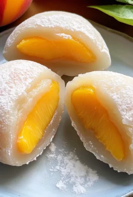 Whole Peach Mochi Recipe (Soft & Chewy)