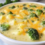 Broccoli Potato Cheese Soup Recipe